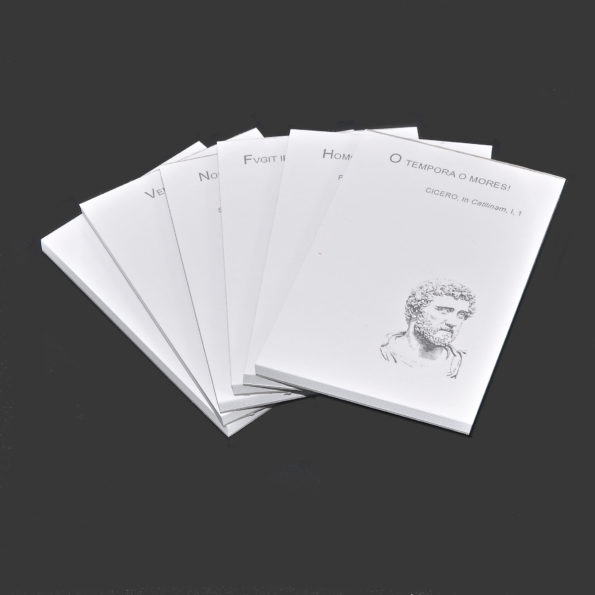 Citations latines (2) En bois et en papier